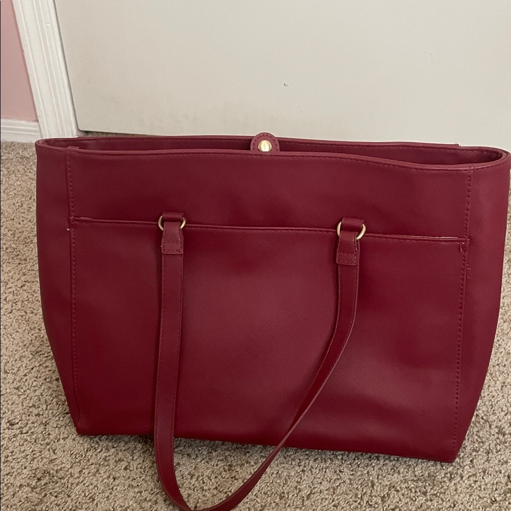 Elegant Red Tote Bag